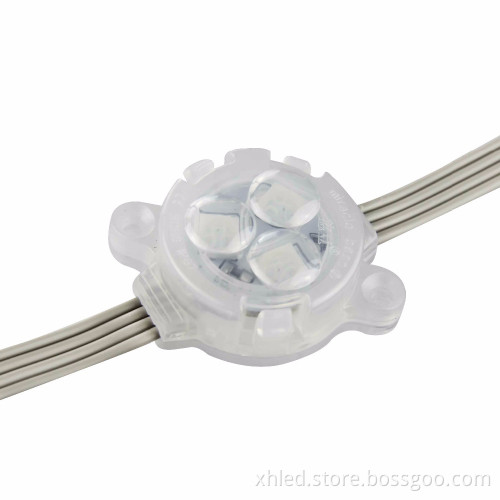 RGB Outdoor 3Led 3 Years Warranty Waterproof IP67 SMD5050 0.75W 30mm Pixel Led